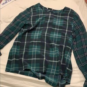 Equipment plaid shirt